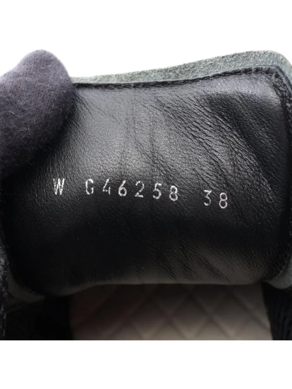 Chanel Sneakers Quilted Leather Suede